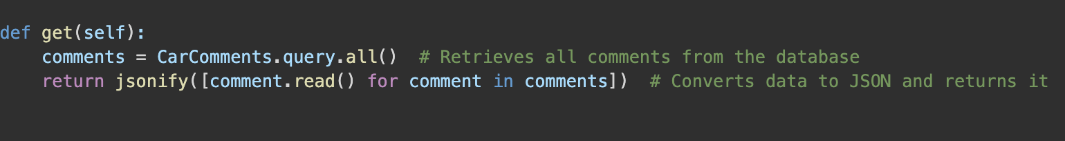 POST API Endpoint Screenshot